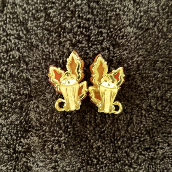 Stunning Set Vintage Lisner Clip On Earrings - Picture 3 of 4